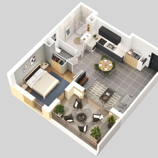  Annonces CHABEUIL : Appartement | BEAUMONT-LES-VALENCE (26760) | 44 m2 | 165 000 € 