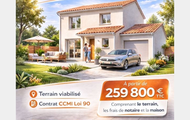  Annonces CHABEUIL Maison / Villa | PORTES-LES-VALENCE (26800) | 90 m2 | 259 800 € 